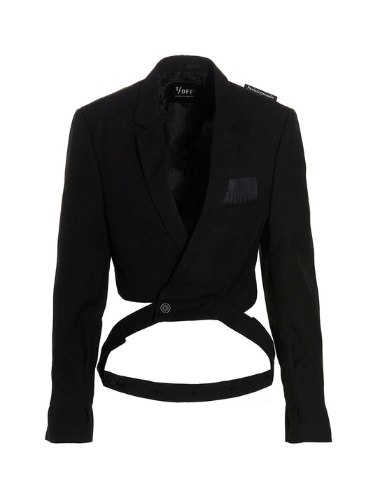 'Cropped' blazer jacket Blazer and Suits
