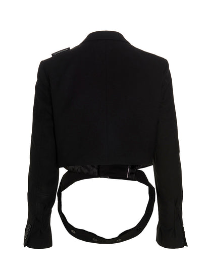 'Cropped' blazer jacket Blazer and Suits