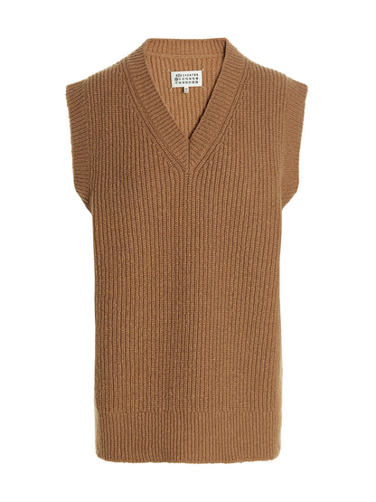 V-neck vest Gilet