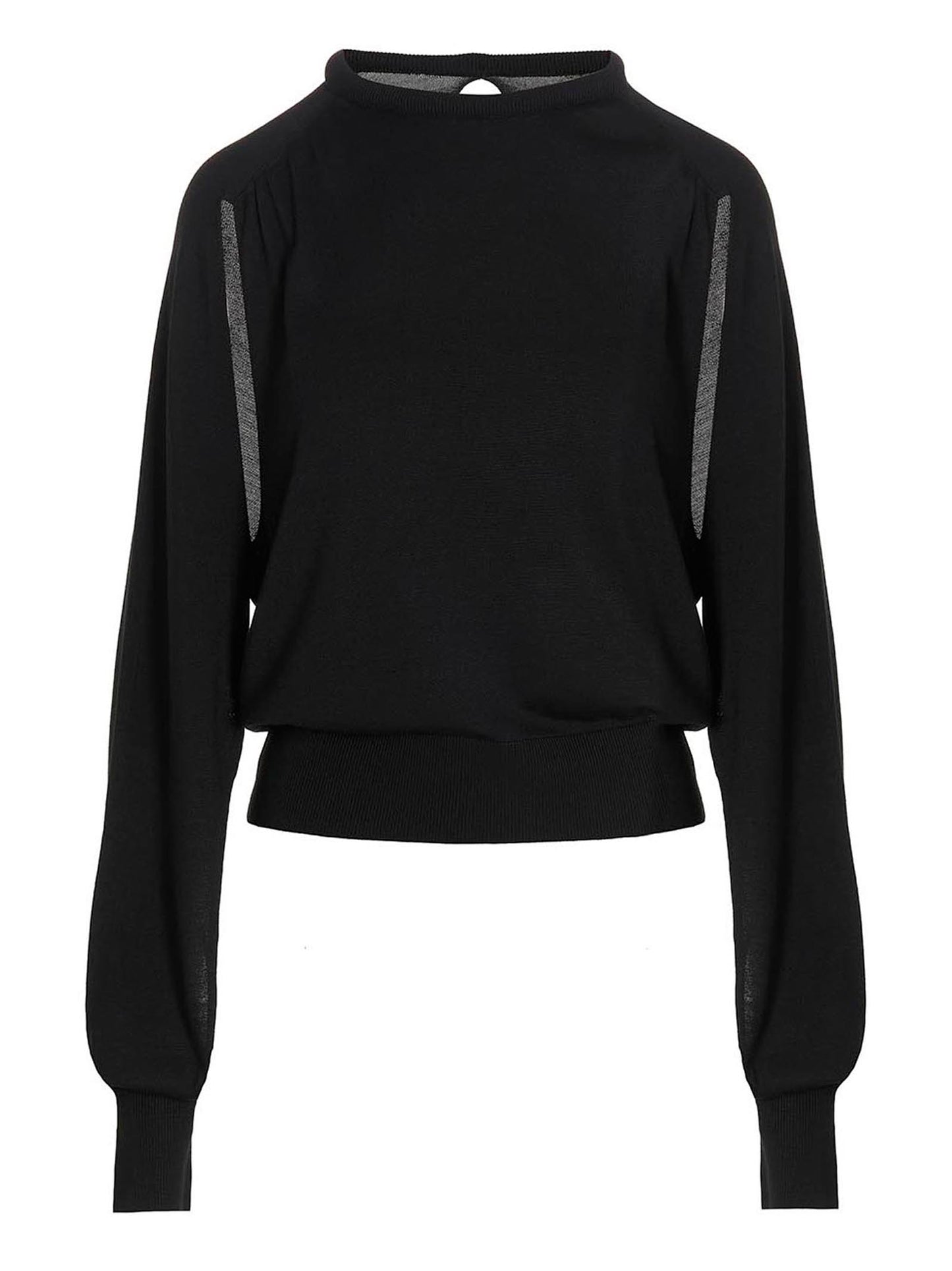 Cut out insert top sweater Sweater, cardigans
