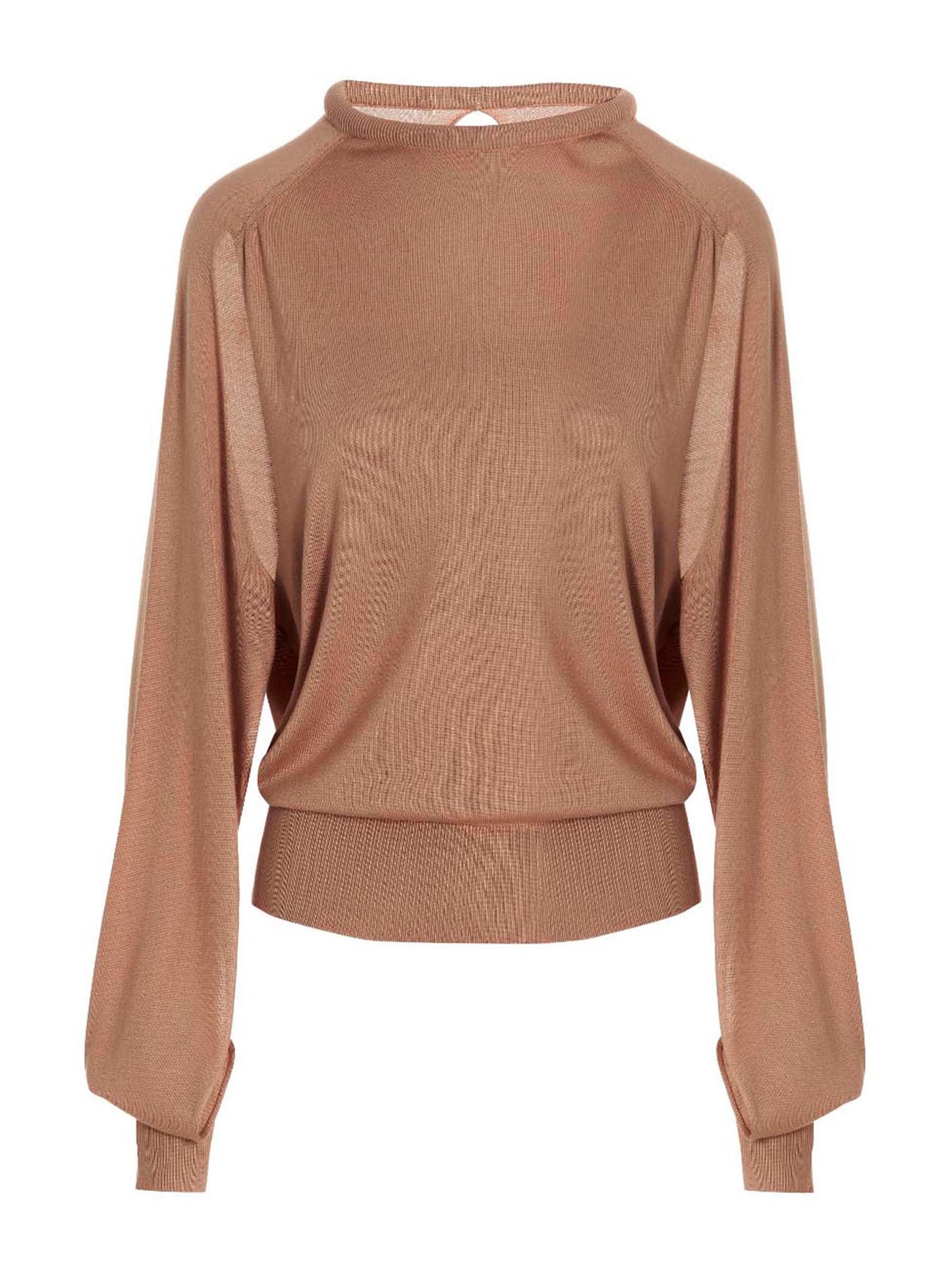 Cut out insert top sweater Sweater, cardigans
