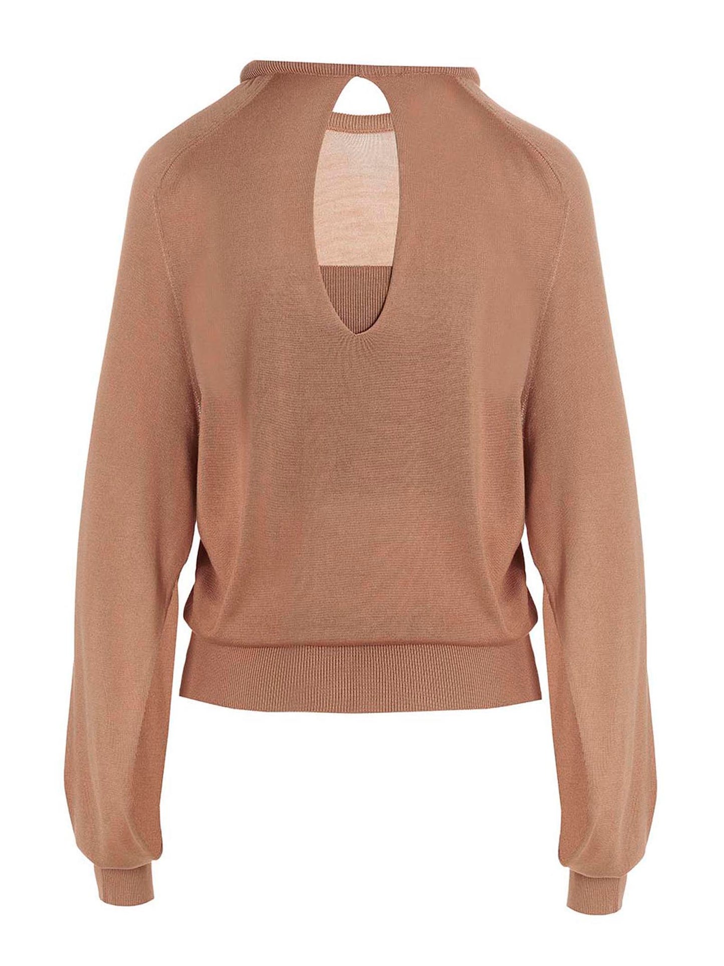 Cut out insert top sweater Sweater, cardigans