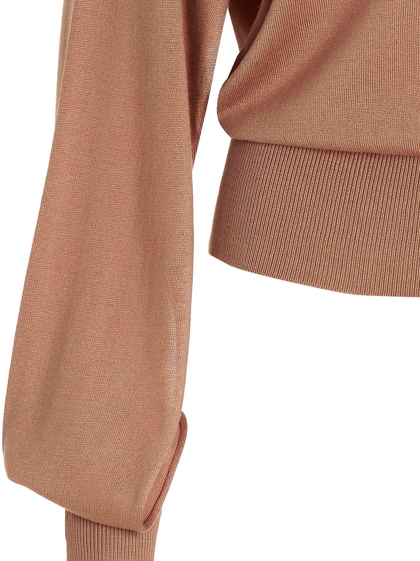 Cut out insert top sweater Sweater, cardigans