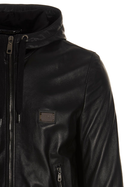 'DG Essential' hooded jacket Down jacket, Parka, Casual jackets