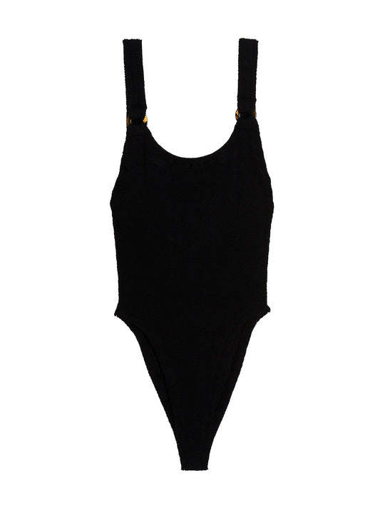 'Domino' one-piece swimsuit Beachwear
