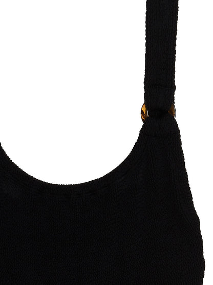 'Domino' one-piece swimsuit Beachwear