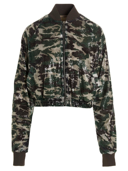 Sequin bomber jacket Casual jackets, parka