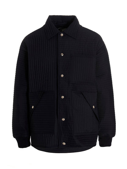 'Chore Quilted Stripes' down jacket Piumini, Parka, Giacche casual