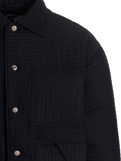 'Chore Quilted Stripes' down jacket Piumini, Parka, Giacche casual