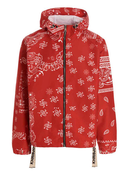 'Windbreaker Bandana Hood' jacket Down jacket, Parka, Casual jackets