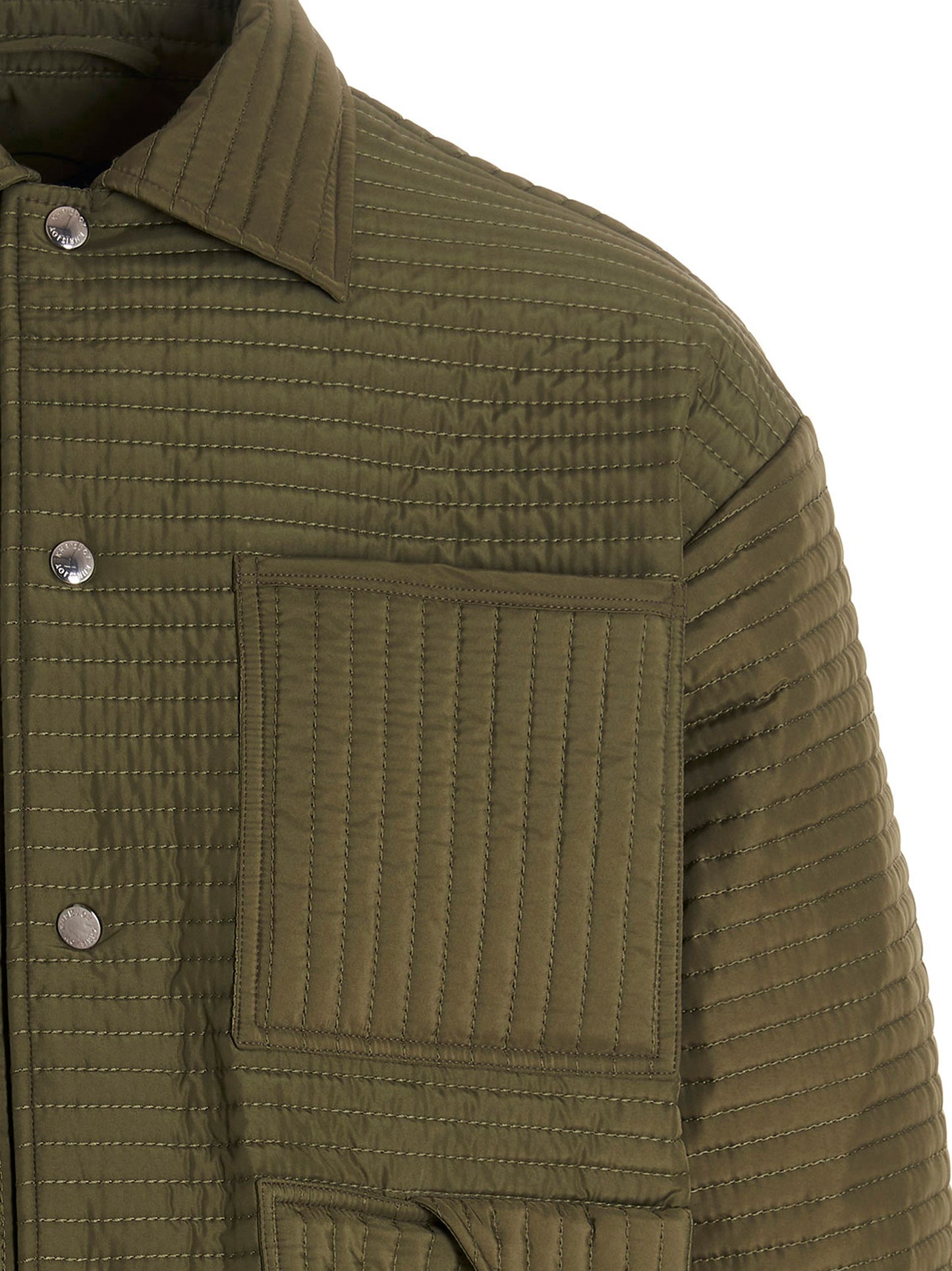 'Chore Quilted Stripes' down jacket Piumini, Parka, Giacche casual