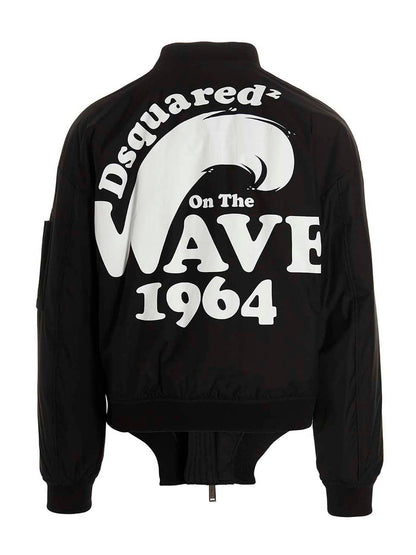 'D2 On The Wave' bomber Down jacket, Parka, Casual jackets