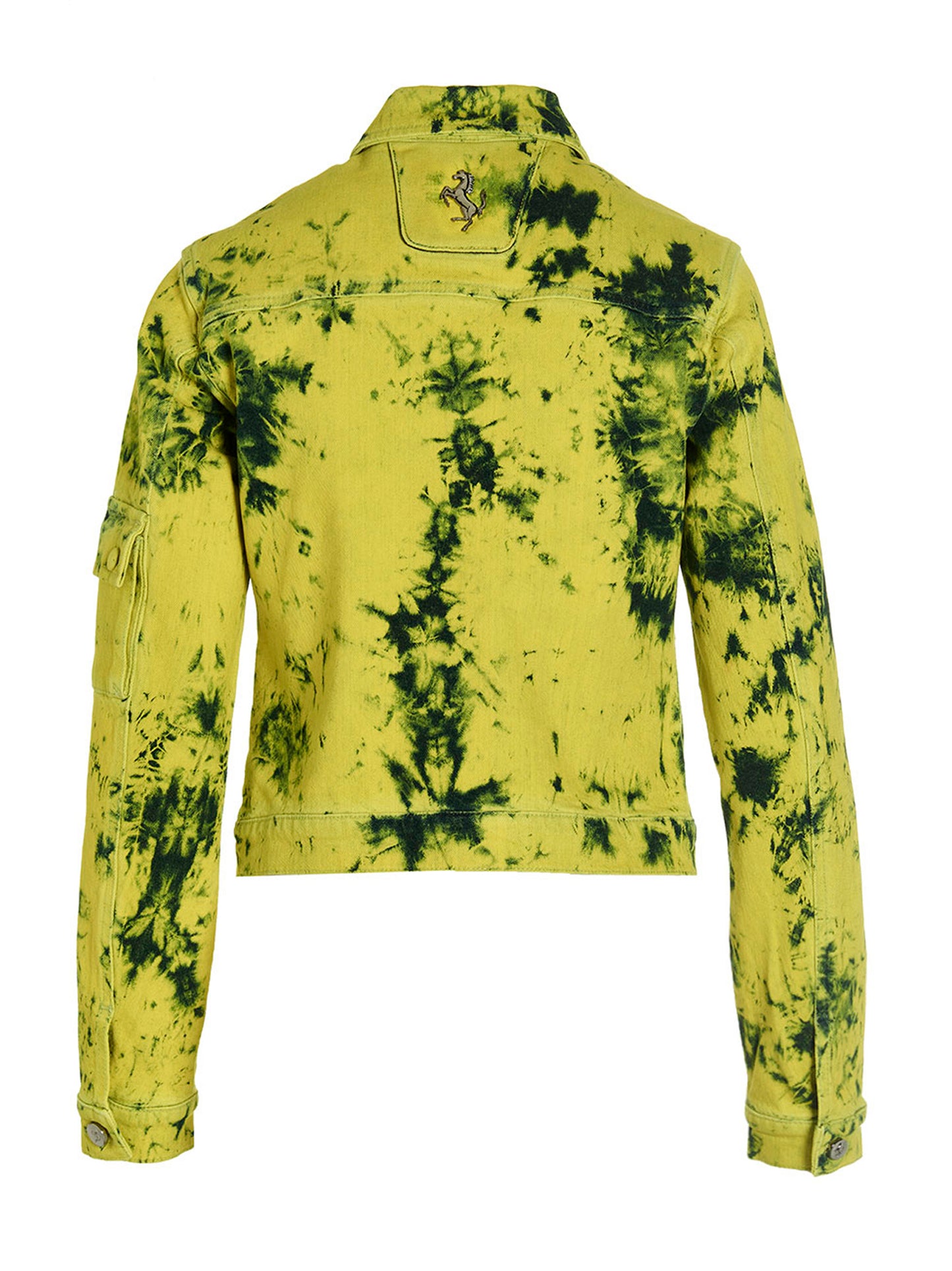 Tie-dye denim jacket Casual jackets, parka
