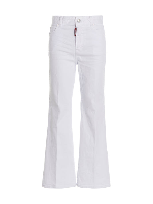 'Super Flared Cropped' jeans Jeans