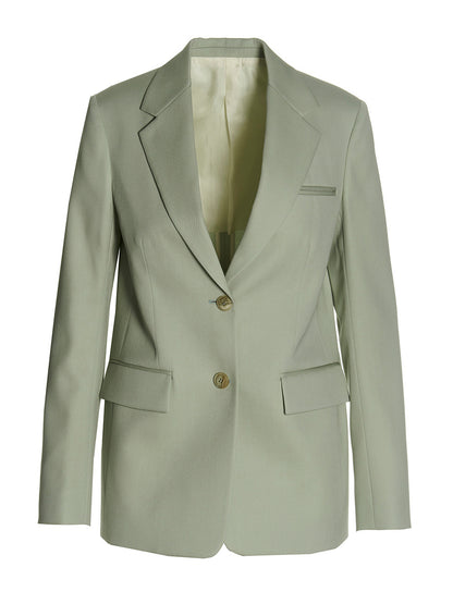 Wool single breast blazer jacket Blazer and Suits