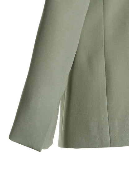 Wool single breast blazer jacket Blazer and Suits