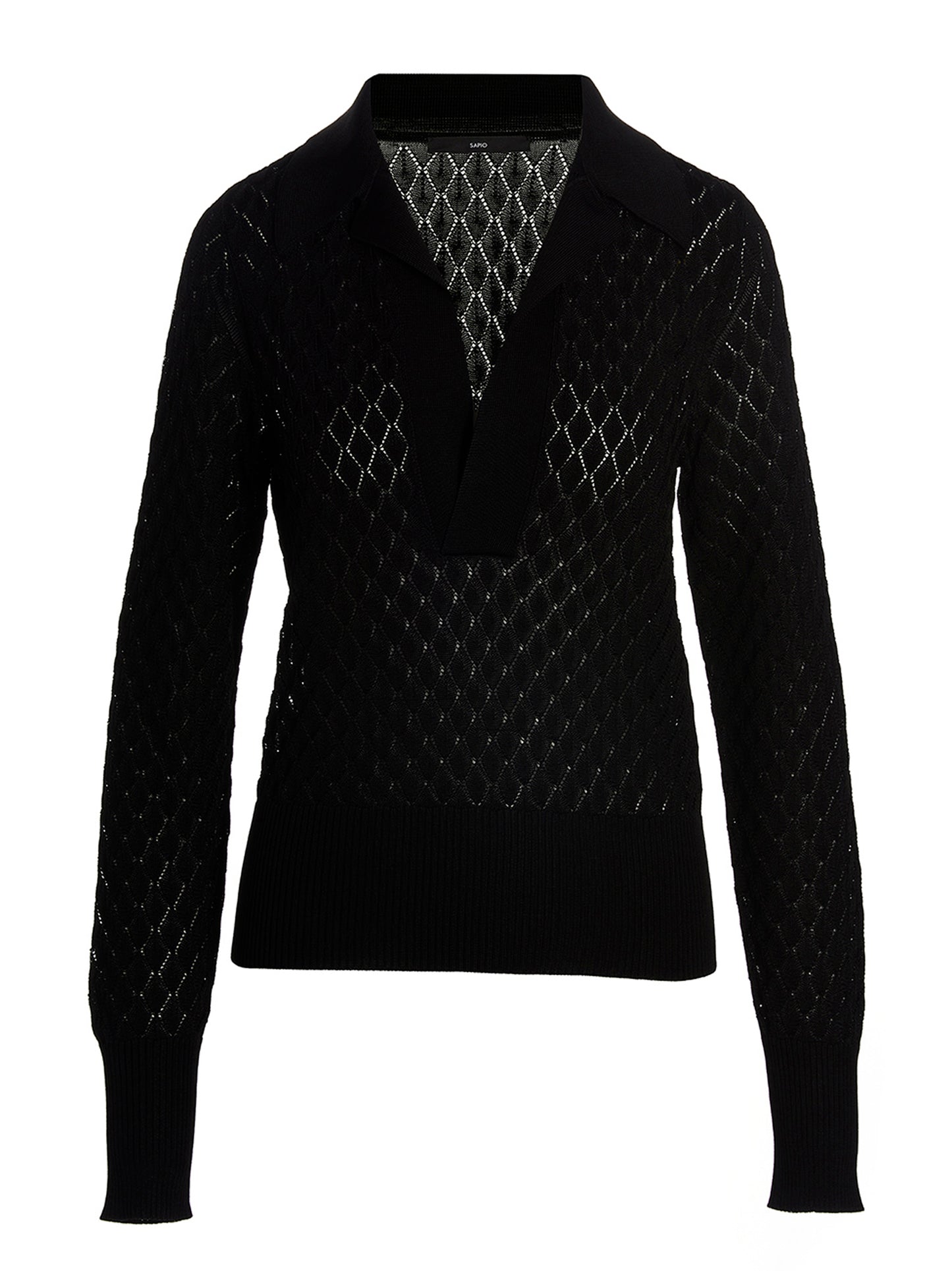 Knit polo shirt Polo