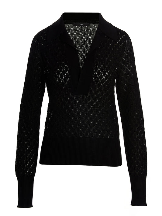 Knit polo shirt Polo