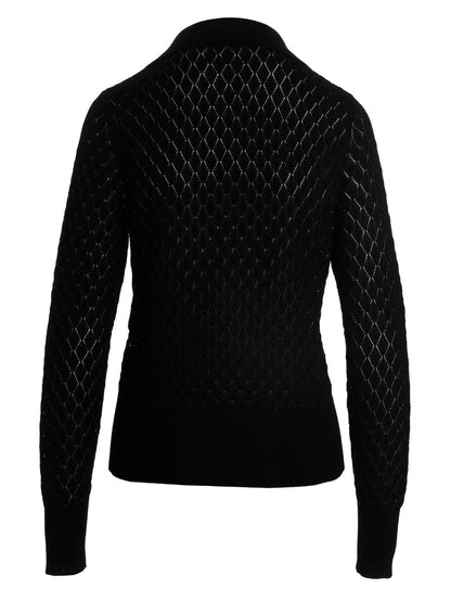 Knit polo shirt Polo