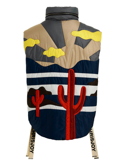 'Cactus' oversize vest Gilet