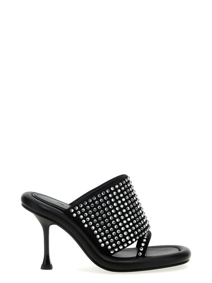 'Bumber crystal' mules Sandals