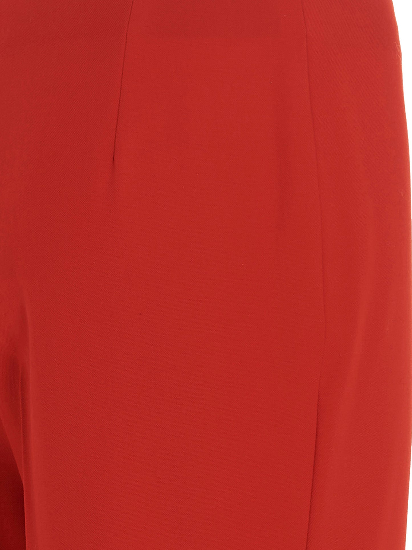 Straight pants with pleat Pants