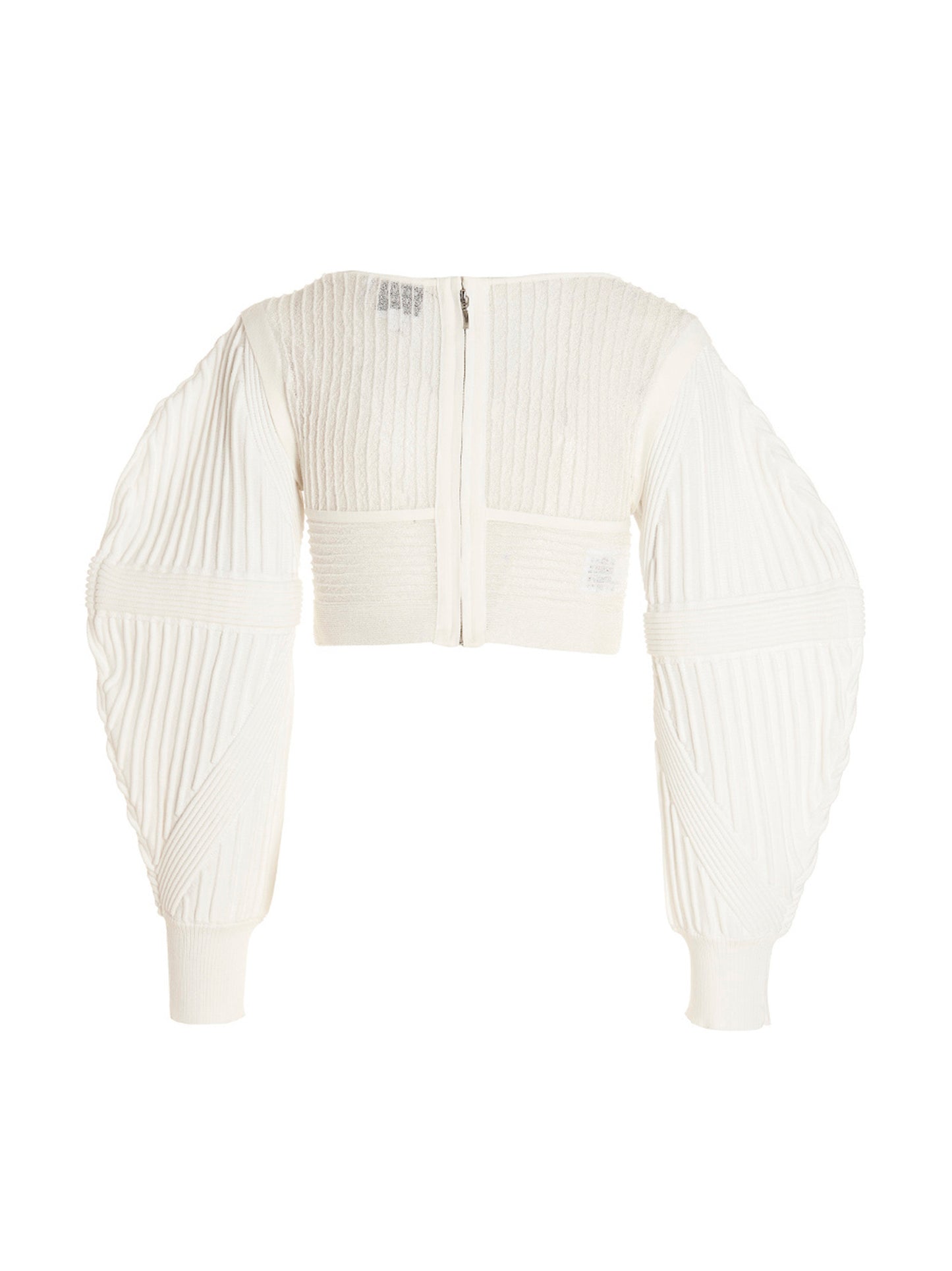 Knit bustier top Tops