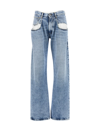 jeans tagli laterali Jeans