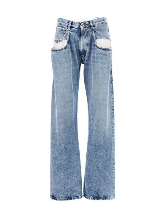jeans tagli laterali Jeans