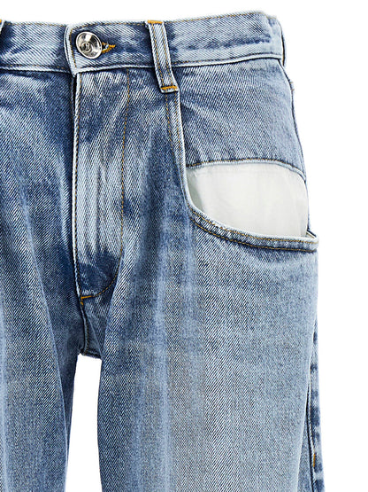 jeans tagli laterali Jeans