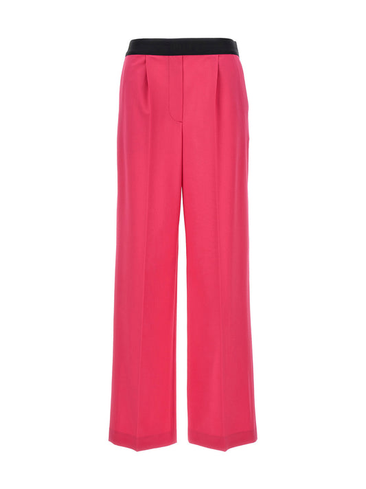 pants with front pleats Pants