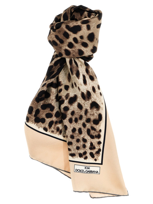 'Leopardo' scarf Scarves, foulards