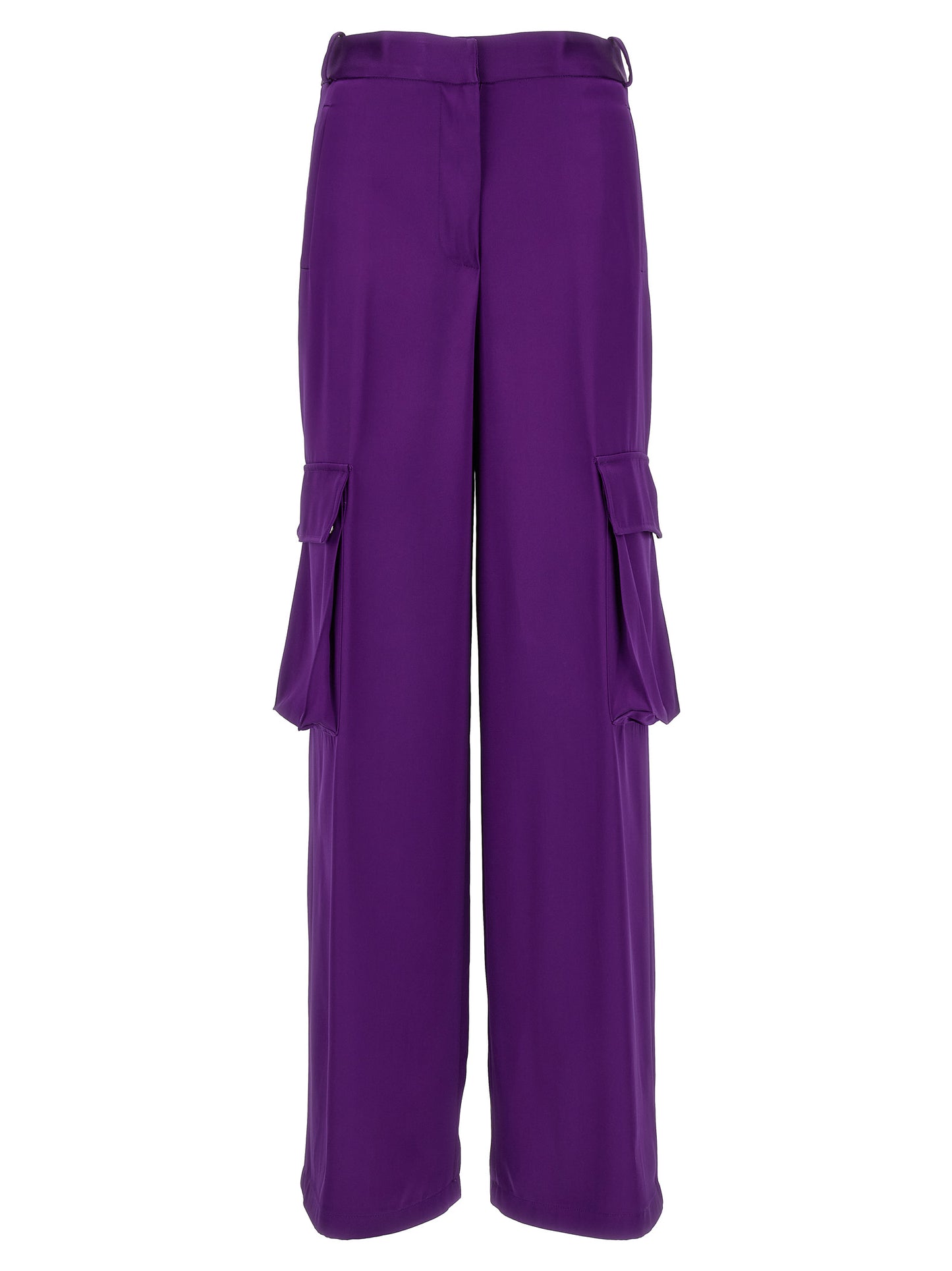Satin cargo pants Pants