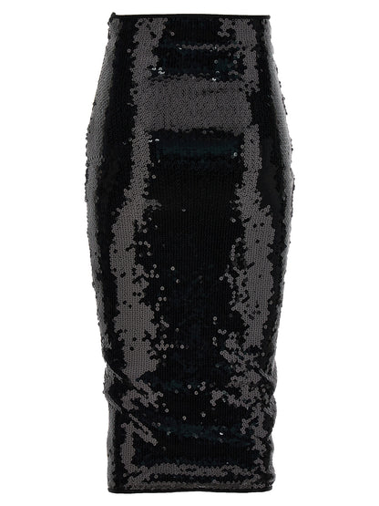 Mesh midi skirt Skirts