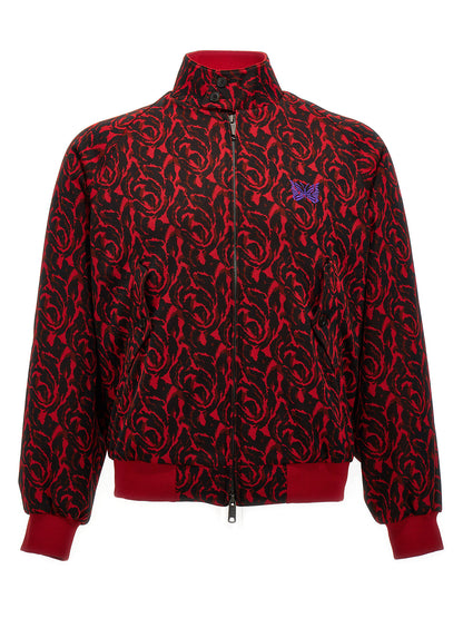 'Jacquard needles' bomber jacket Casual jackets, parka