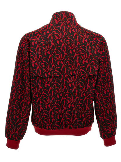 'Jacquard needles' bomber jacket Casual jackets, parka