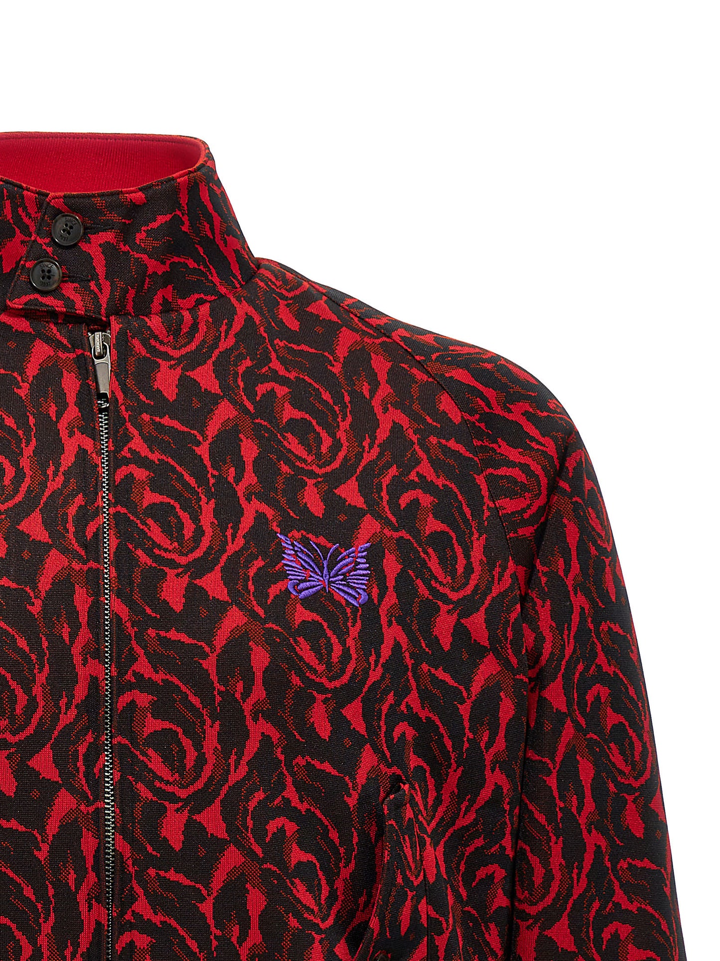'Jacquard needles' bomber jacket Casual jackets, parka