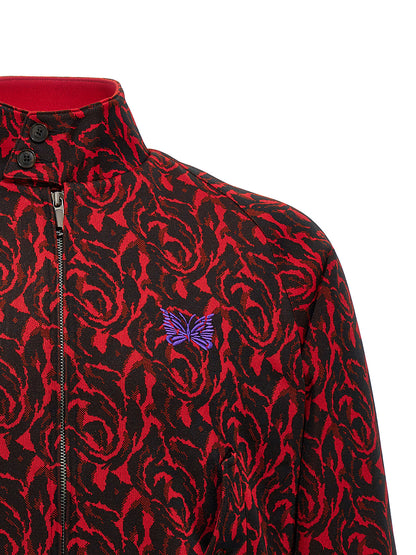 'Jacquard needles' bomber jacket Casual jackets, parka