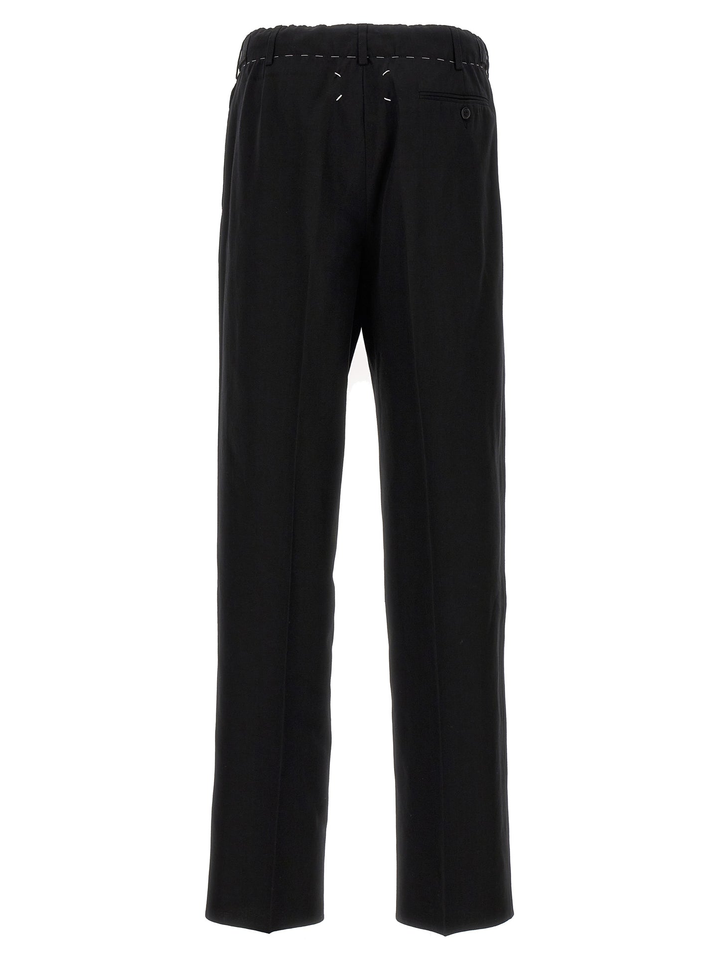 Drawstring pants with darts Pants