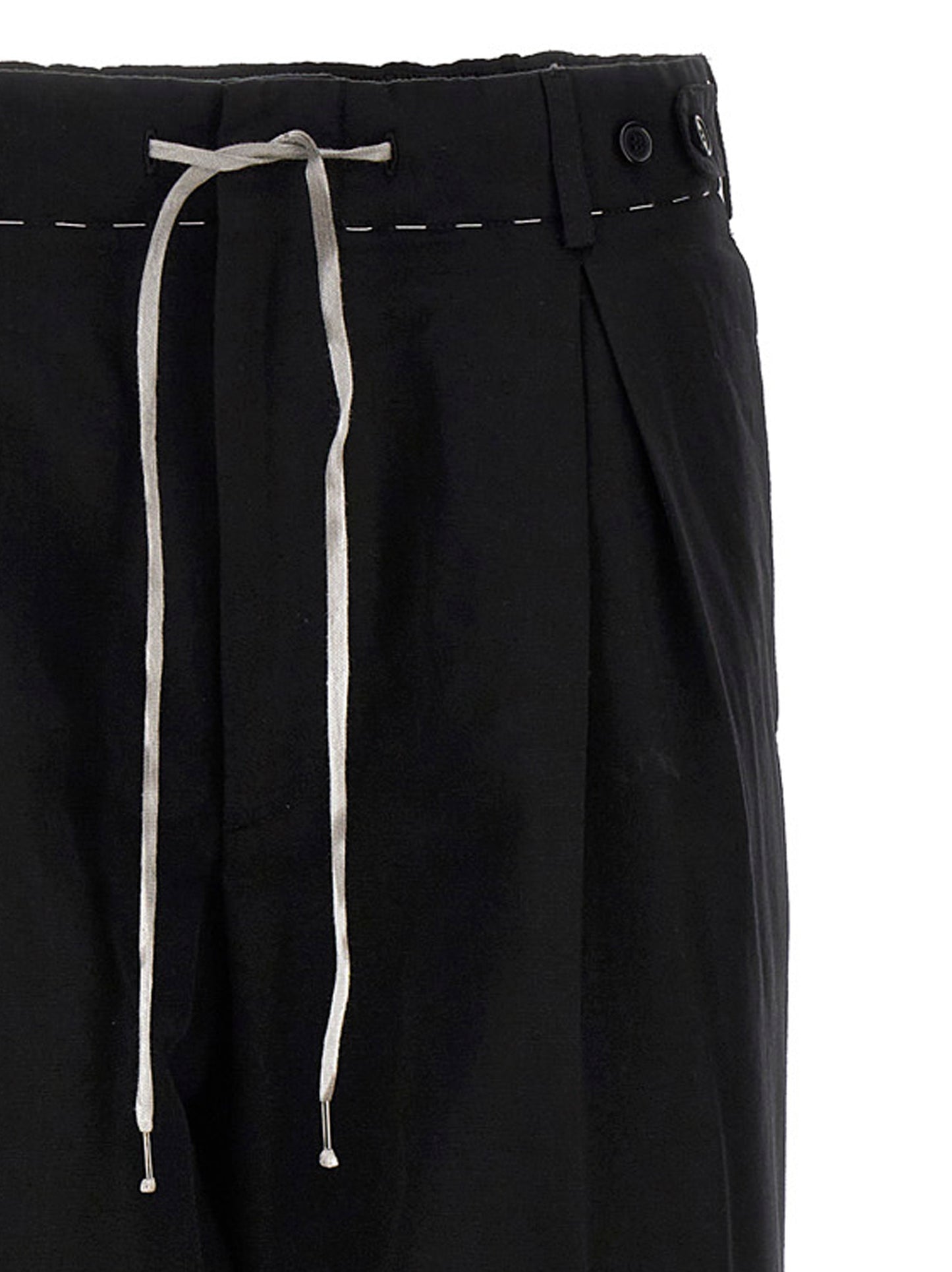 Drawstring pants with darts Pants