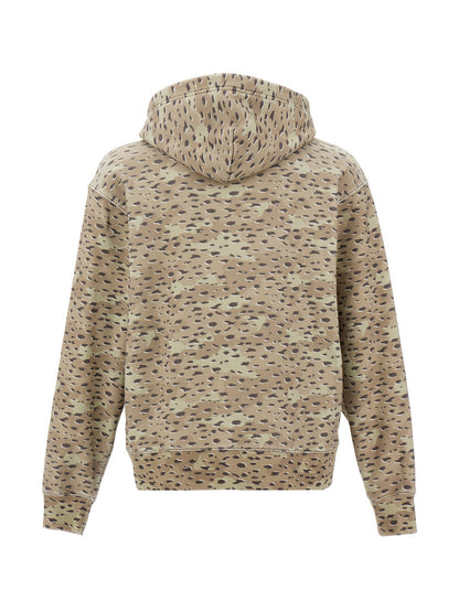 Felpa con cappuccio 'Camo leopard' Sweatshirt