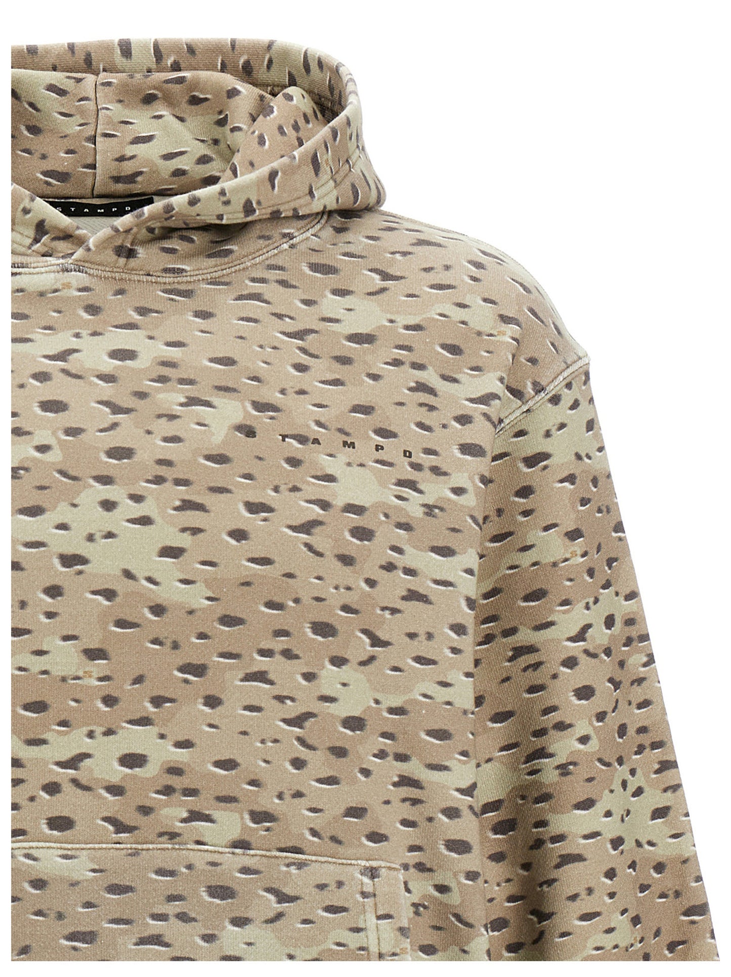 Felpa con cappuccio 'Camo leopard' Sweatshirt