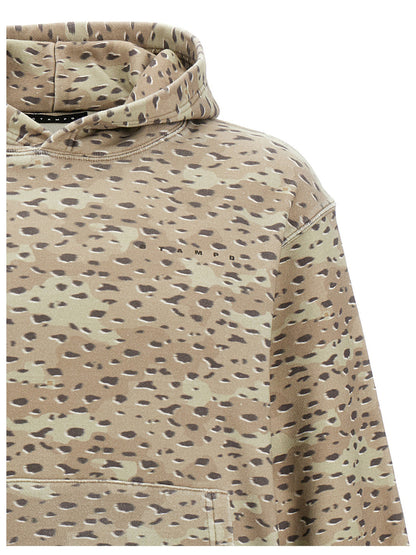 Felpa con cappuccio 'Camo leopard' Sweatshirt