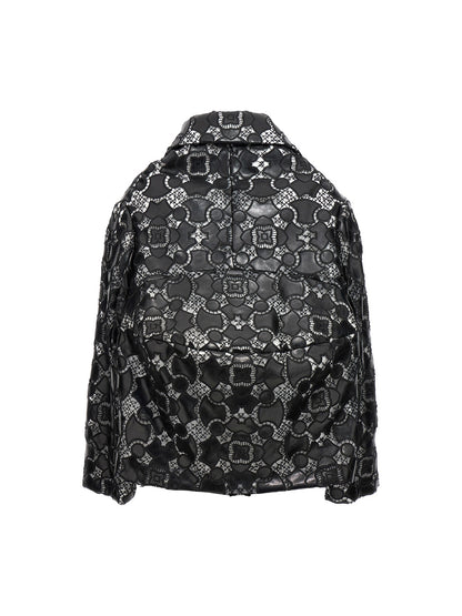 Lace laser jacket Casual jackets, parka