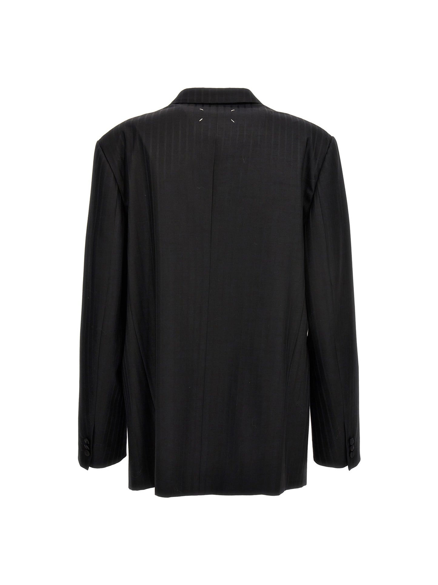 Striped single breast blazer jacket Blazer and Suits