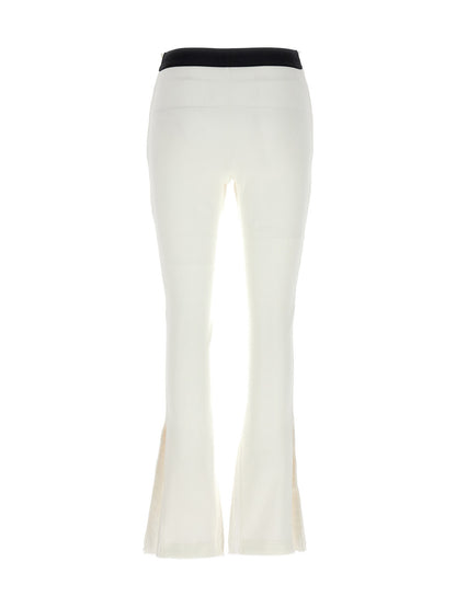 Ribbed pleated pants Pants