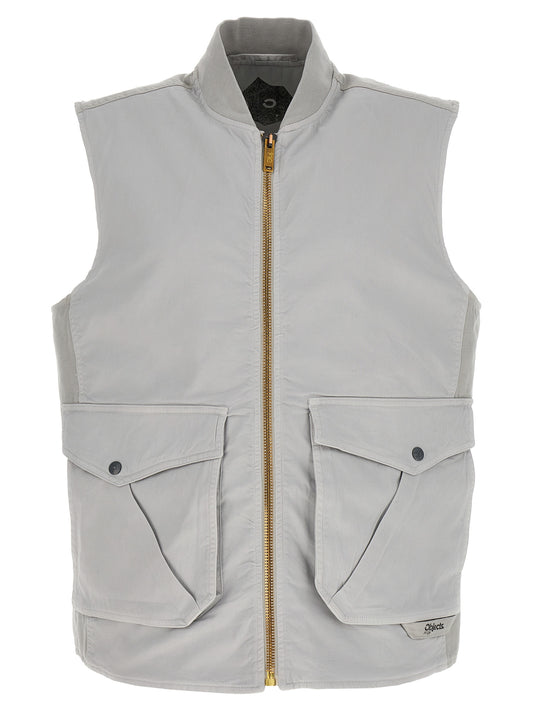 Canvas vest Gilet