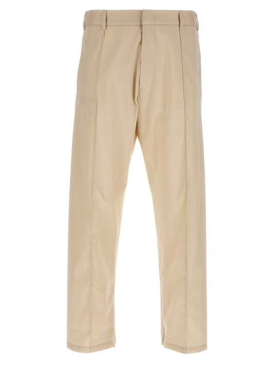 pants with front pleats Pants
