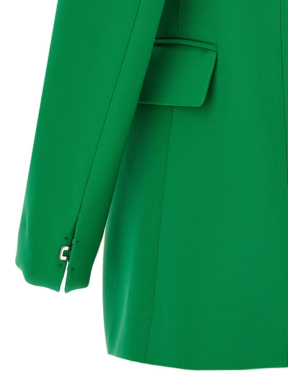 Tulle insert blazer jacket Blazer and Suits