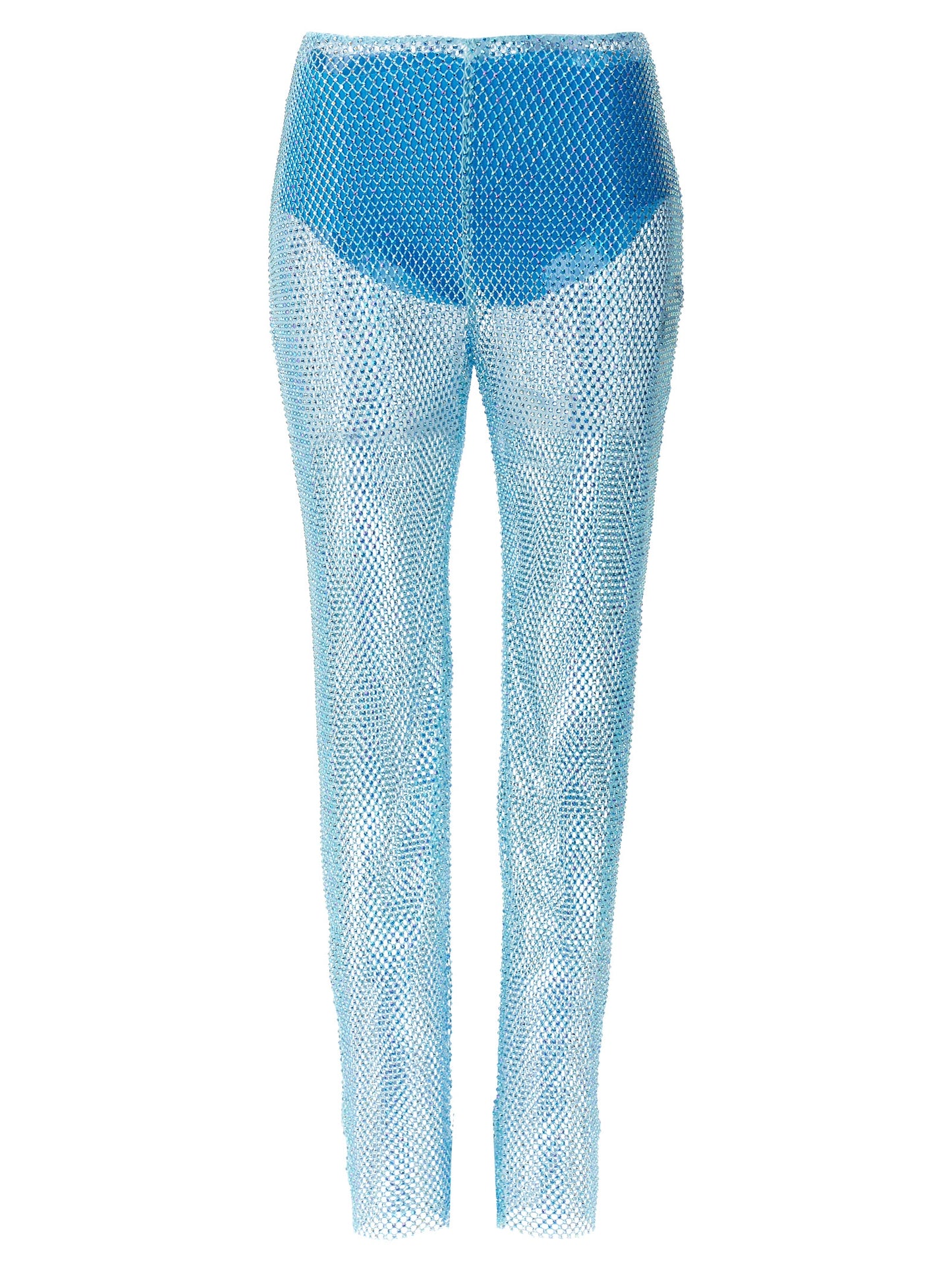 Sequin mesh pants Pants